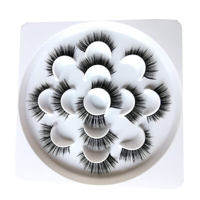 

Gobestart Luxury 7Paire 3D False Lashes Fluffy Strip Eyelashes Long Natural Party Makeup