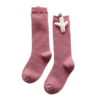 

1 Pair Spring New Children Socks&Socks Personality Lovable Cactus Medium Stockings