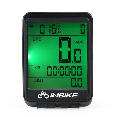 

Waterproof Bicycle Speedometer Wireless Bike Computer Rainproof LCD Display Multifunctional Cycling Odometer Temperature Calorie C