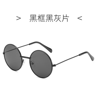 

Metal round frame childrens sunglasses Europe&America color glasses 2019 new fashion retro childrens sunglasses