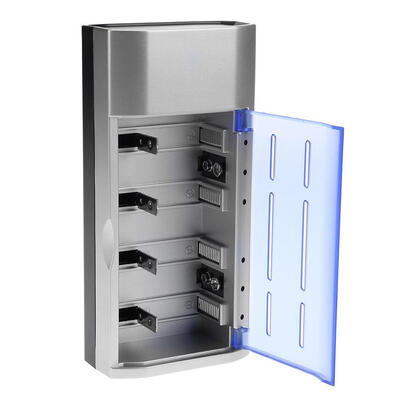 

LED Universal Charger Smart Multi Slot Fast Charging DCAAAAA 9VUK Plug