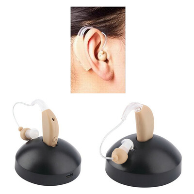 

Mini In-ear Hearing Aid Care Invisible Deaf Volume Sound Amplifier Ear Aid Tone Rechargeable