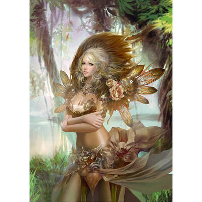 

5D DIY Full Drill Diamond Painting Wild Girl Cross Stitch Embroidery Kits