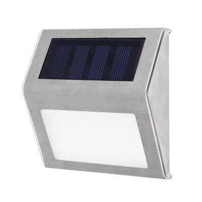 

Stainless Steel 3LED Solar Stair Light Outdoor Garden Pathway Street Lamp