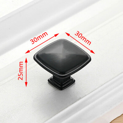 

JD cabinet drawer handle American black wardrobe door handle modern minimalist European cabinet sand black furniture handle