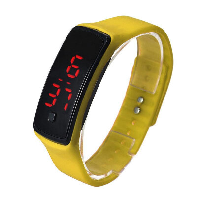 

LED Display Digital Sport Watch Children Watch for Students Children with Silicone Strap Band