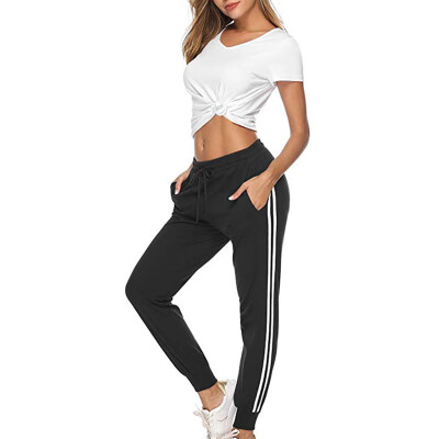 

Women Ladies High Waist Yoga Long Pants Casual Loose Sport Pants Shorts