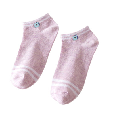 

Unisex Kpop BTS Bangtan Boys Cartoon Printed Cotton Socks Short Boat Socks for ARMY