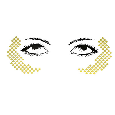 

Siaonvr Halloween Tattoos Makeup Set for Party Costume Women Face Eyes Face