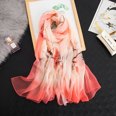 

Ultra-thin summer sunscreen ice silk scarf female chiffon light shawl long scarf excellent soft yarn summer