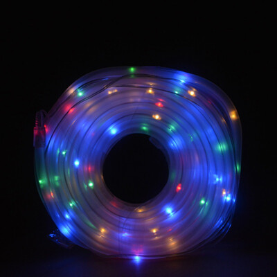

Outdoor LED String Lights 393 Feet 100 LEDs Solar Powered Copper Wire Rope Lights Party Wedding Decor