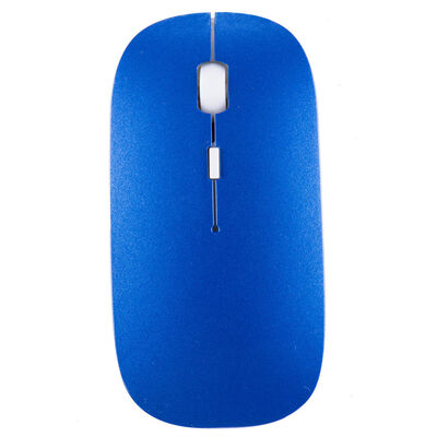 

24GHz Portable Wireless Mouse Silent Button Thin USB Receiver Optical Mice NEW