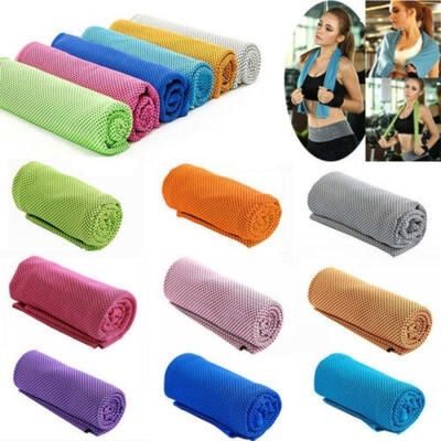 

Absorbent Fitness Dry Cooling Sports Towel For Gym Exercise face Sweat Towels