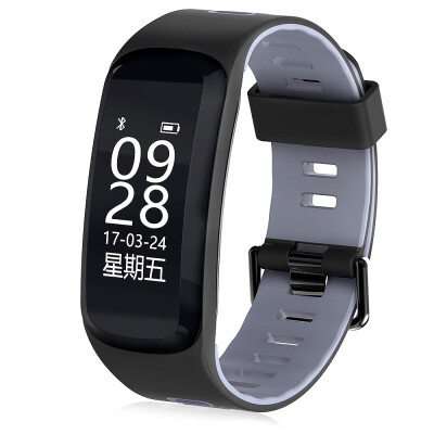 

Refurbished NO1 F4 Heart Rate Smartband IP68 Waterproof Sleep Monitor Sedentary Reminder Remote Camera Bluetooth 40