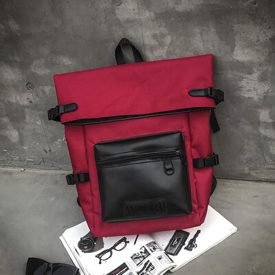 

Shoulder Bag Mens Retro College Style Ancient&Rain-proof Personality Backpack University Men&Women Couple Students Bookb