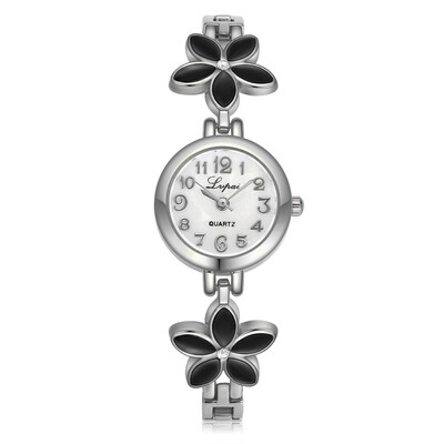

Delicate Women Watches Roman Numerals Dial Ladies Luxury Quartz Wristwatch Fashion Flower Bracelet Strap Clock Reloj Mujer