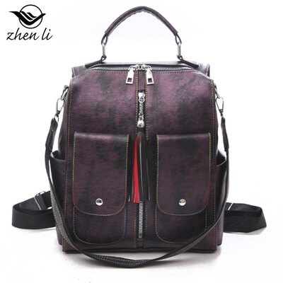 

Europe&the United States pu bag solid color three-dimensional bag female bag supply shoulder bag