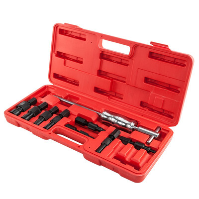 

Ktaxon 9pcs Blind Hole Bearing Puller Set Internal Removal Separator Packer Tool with Slide Hammer for Pulling Jobs