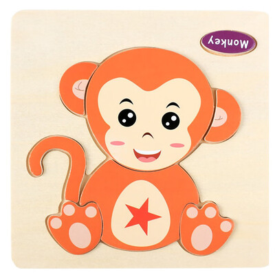

Tailored Wooden Puzzle Educational Developmental Baby Kids Training Toy