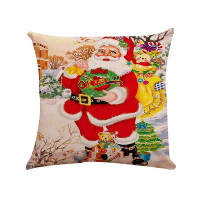 

Tailored Christmas Sofa Bed Home Decoration Festival Pillow Case Cushion Cover