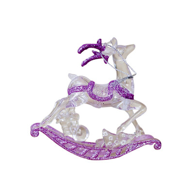 

Christmas Deer Elk Table Art Craft Acrylic Xmas Clear Home Party Decoration