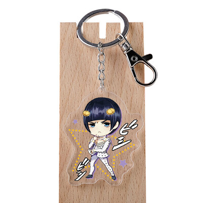 

Anime JOJOs Bizarre Adventure Acrylic Keychain Anime Accessories Cartoon Key Ring