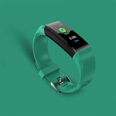 

115PLUS Bluetooth Fitness Tracker Waterproof Smart Sport Bracelet With Color Screen Heart Rate Sleep Monitor