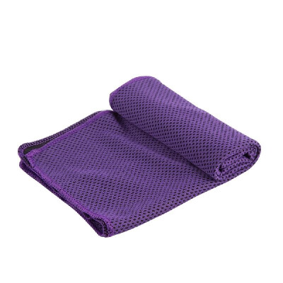 

Portable Reusable Heat Relief Instant Cooling Cold Chill Sports Cozy Towel for Running Biking Jogging Gym Gift Pink