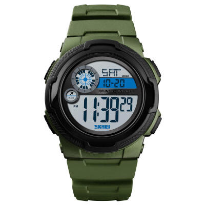 

SKMEI Dual Display LED Digital Wristwatches Sport Waterproof Watch For Men 1437