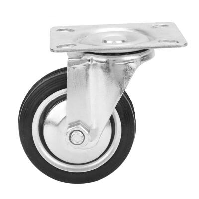 

Greensen 3inch Heavy Duty Iron core Rubber Swivel Castor Wheels Trolley Furniture Caster