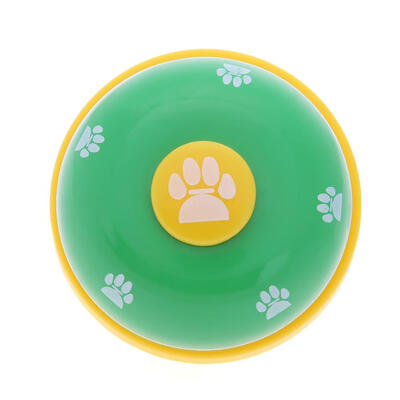 

Pet Training Bells Interactive Foot Printed Plastic Bell Non-Toxic 6Colors