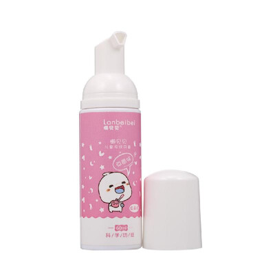 

Lanbeibei Kids Toothpaste for Oral Care Pump Bubble Strawberry Flavor 21 Ounce