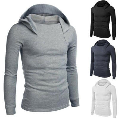 

Mens Outwear Sweater Winter Hoodies Warm Jumper Coat Jacket Hooded Sweatshirts
