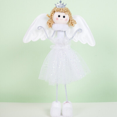 

guangxichuangshengxinfu NEW Christmas Angel Doll Toy Christmas Tree Pendants Ornaments Home Decoration