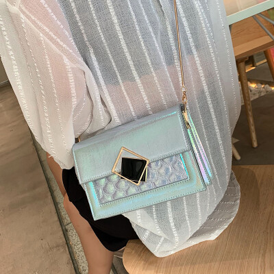 

Net red packet wild female bag 2019 new wave fashion shoulder bag summer small fresh ins foreign gas Messenger bag