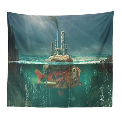 

Toponeto Home decor Tapestry With 3D painting flower Wall Art Hippie Wall Hanging Bohemia