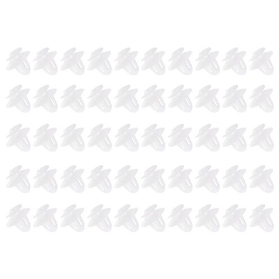 

50Pcs Car Nylon Bumper Fasteners Fender Rivet Clips Retainer Pin Rivets Trim Moulding Clip for Mercedes-Benz