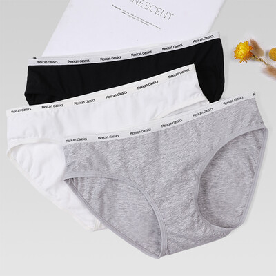 

Scarecrow MEXICAN panties female Lycra cotton Korean cute girl low waist ladies triangle underwear 3 loaded 81840 simple classic