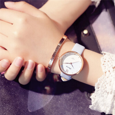 

Simple&small fresh student color watch Japanese cute trend girl carefully machine girlfriends wild watch