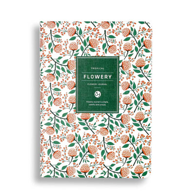 

New Floral Leather Cover Planner Notebook A5 A6 Notebook Back To School Supplies