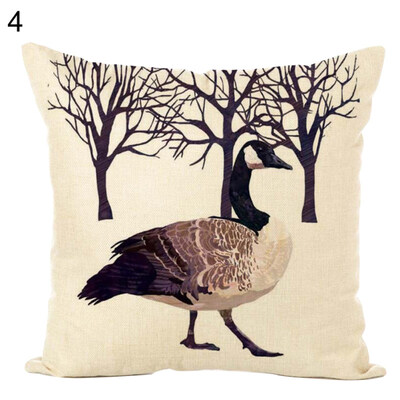 

45x45cm Nordic Animal Throw Pillow Case Cushion Cover Sofa Bed Car Home Decor