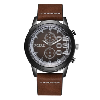 

Trend fashion big business belt watch casual mens quartz watch