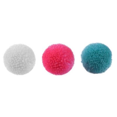 

10pcs Plush Balls Toy Cat Playing Interactive Funny Toy Ball Pets Supplies
