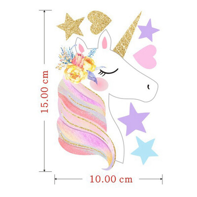 

Unicorn Stars Love Light Switch Computer Wall Stickers Home Decors UK Selling