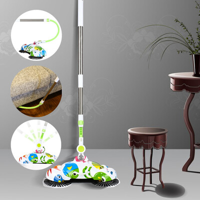 

〖Follure〗New Arrival 360 Rotary Home Use Magic Manual Telescopic Floor Dust Sweeper