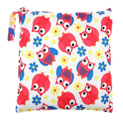 

Cartoon Birds Printed Waterproof Baby Nappies Bags Diapers Travel Handbags
