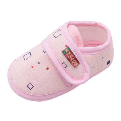 

0-18M 3 Colors First Walkersly Fashion Baby Girls Soft Casual Shoes Kids Print Toddler Shoes Baby Shoes