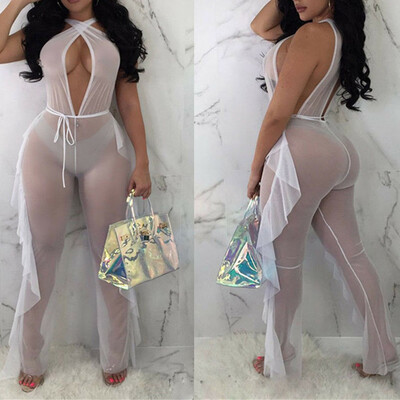 

Women Jumpsuit Romper Bodycon Playsuit Clubwear Long Trousers Party US Pants