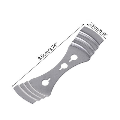 

DIY Metal Candle Wick Holders Centering Device 1&3 Holes Candle Making Supplies 3 Holes