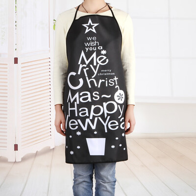 

Siaonvr Christmas Decoration Waterproof Apron Christmas Dinner Party Apron
